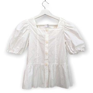 Zara Kids Puff Sleeve Top Size 13-14